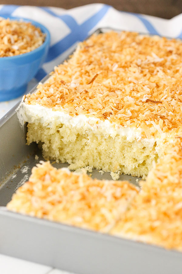 Coconut Poke Cake recipe