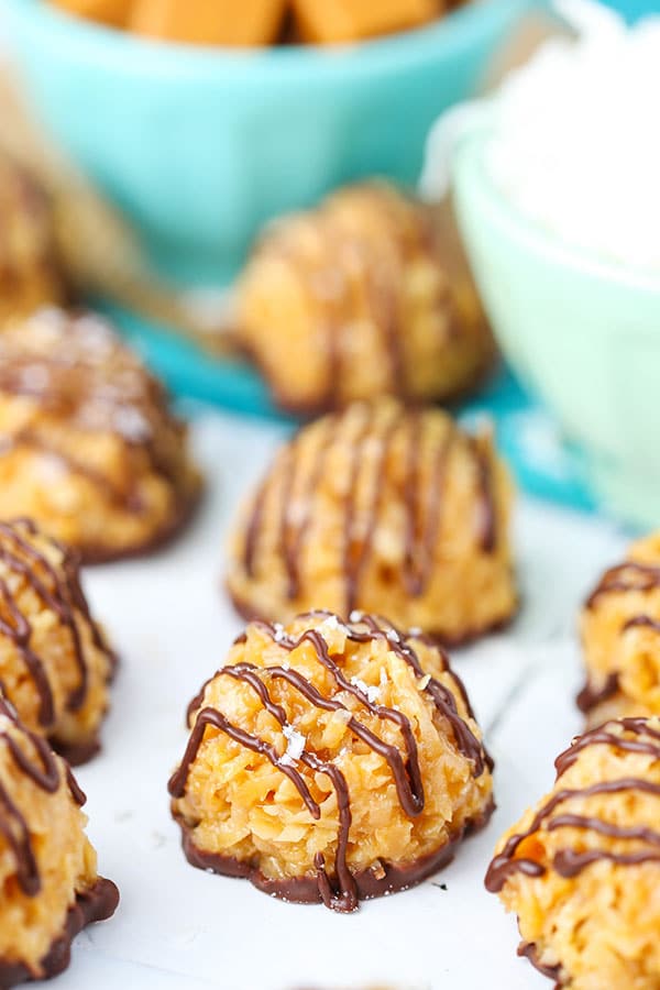 Favorite Salted Caramel Coconut Macaroons recipe