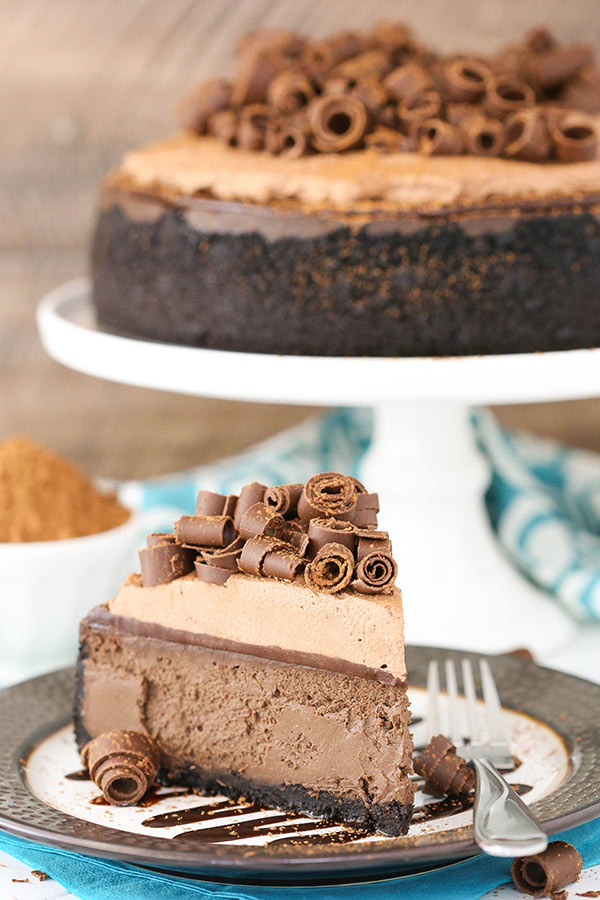 Chocolate Cheesecake with Ganache 