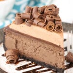 slice of Chocolate Lovers Cheesecake