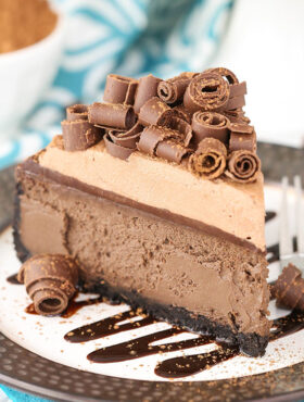 slice of Chocolate Lovers Cheesecake