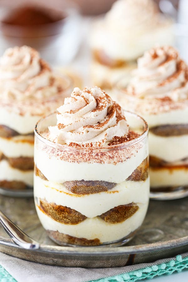 Mini Tiramisu Trifles | Tiramisu + Trifle in One Easy Dessert!