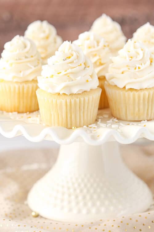 Easy Vanilla Cupcake Recipe Moist & Fluffy Vanilla Cupcake