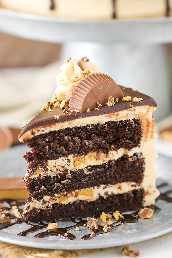 Best ever Peanut Butter Chocolate Layer Cake recipe