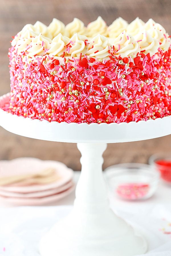red velvet layer cake