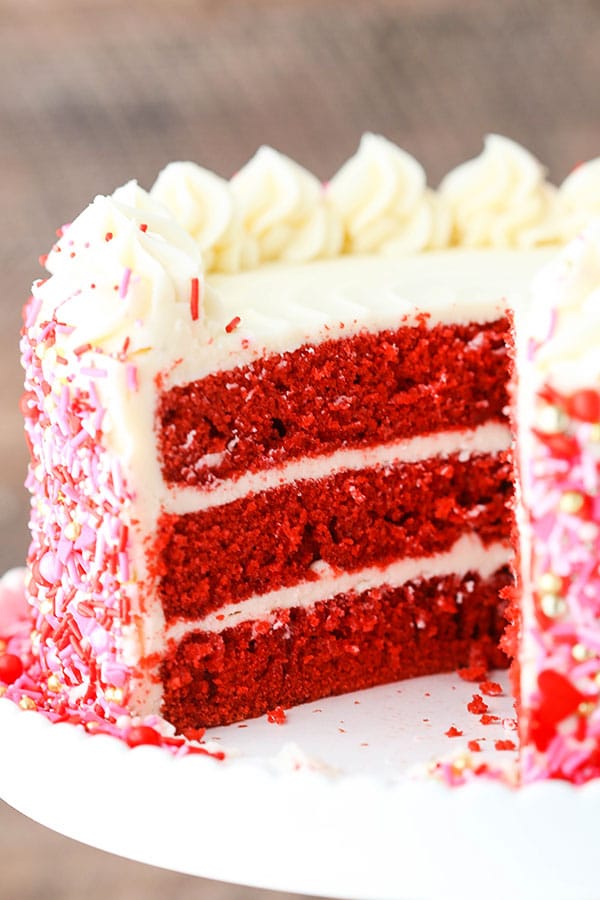 Can You Use Regular Milk Instead Of Buttermilk For Red Velvet Cake Red Velvet Layer Cake Easy Red Velvet Cake Recipe