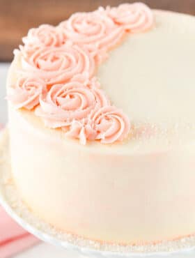 full image of Rose Water Vanilla Layer Cake