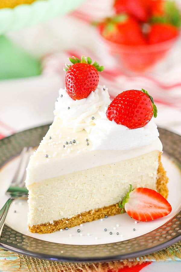 Vanilla Bean Cheesecake Recipe