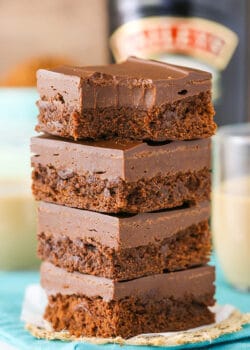 image of Baileys Fudge Brownies stack