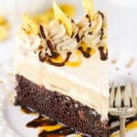 image of Banana Mocha Chocolate Ice Cream Cake