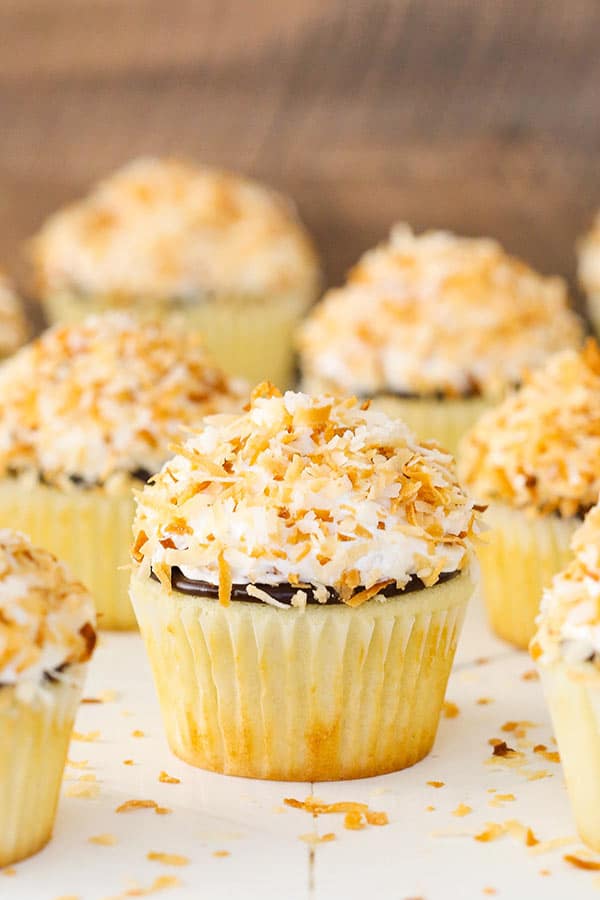 Coconut Macaroon Cupcakes recipe