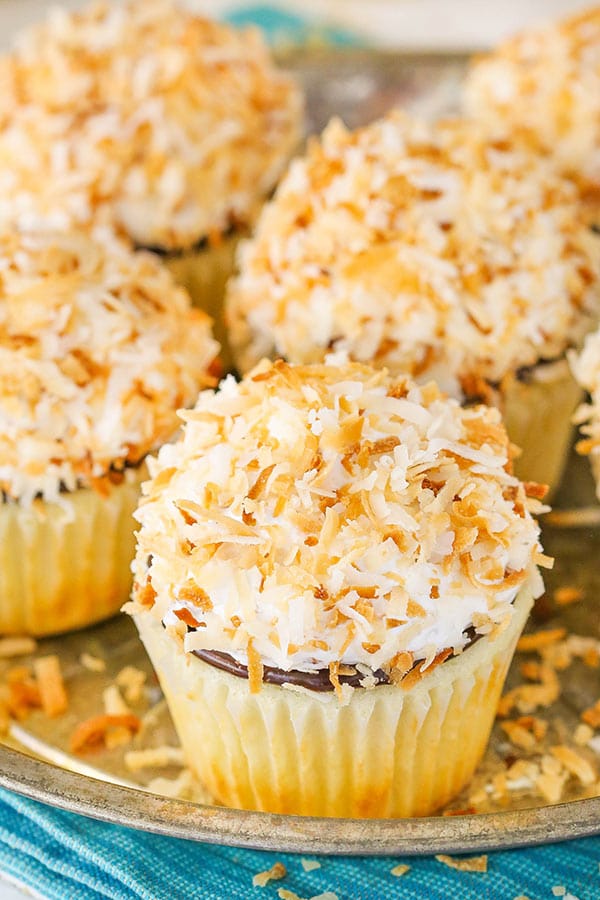 Coconut Macaroon Cupcakes