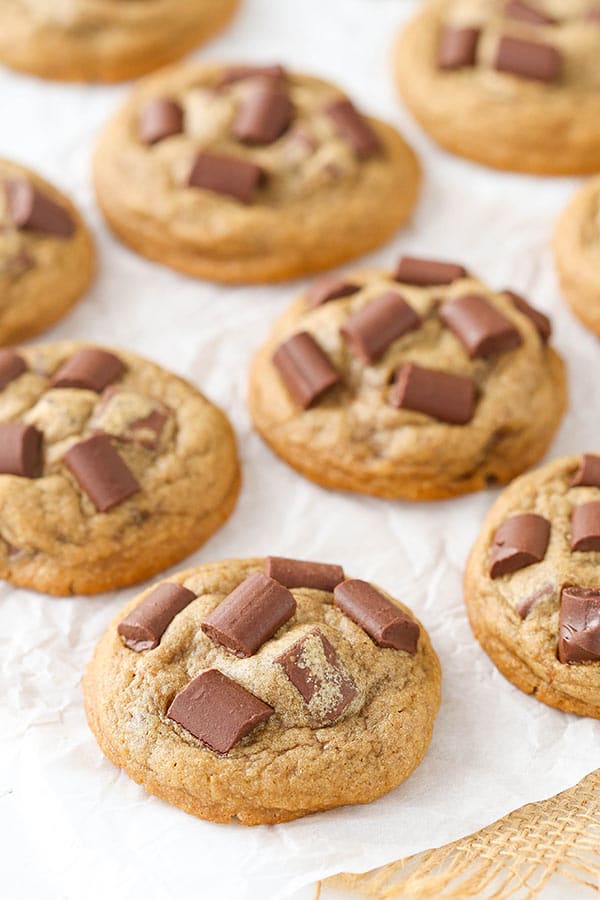 Homemade Mocha Chocolate Chunk Cookies