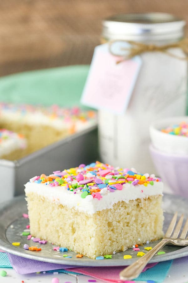 Favorite Homemade Vanilla Cake Mix