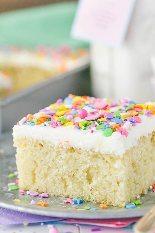 Homemade Vanilla Cake Mix recipe