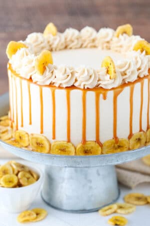 full image of Caramel Banana Layer Cake