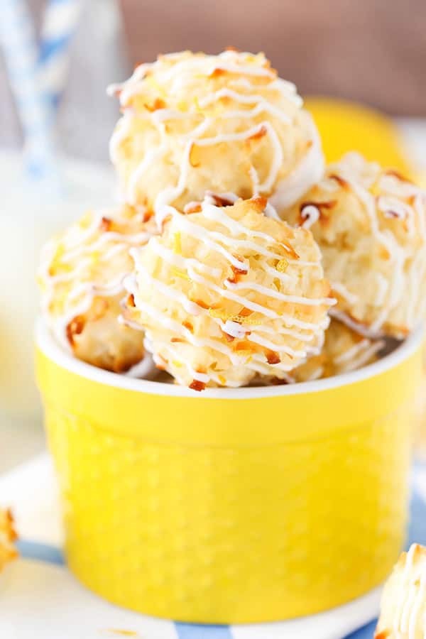 Lemon Coconut Macaroons