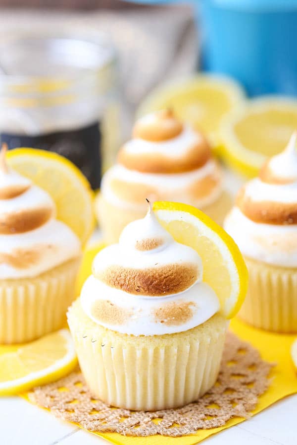 Lemon Meringue Cupcakes