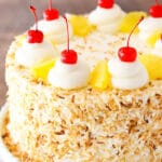 full image of Pina Colada Layer Cake