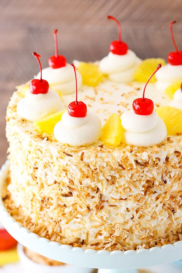 Pina Colada Layer Cake 