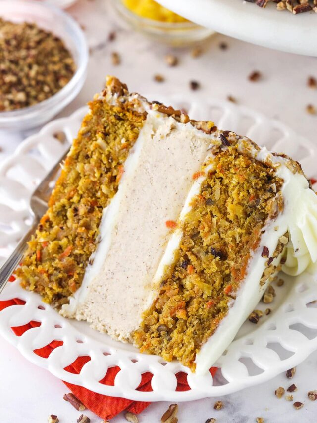 Carrot Cake Cheesecake Cake Life Love and Sugar