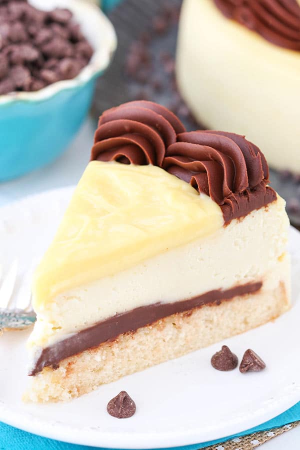 Boston Cream Pie Cheesecake Recipe