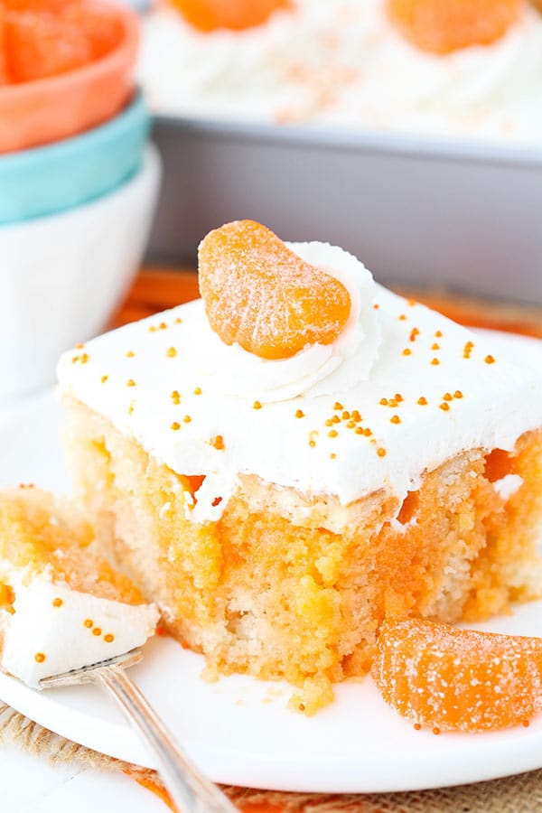 Best Orange Creamsicle Poke Cake recipe