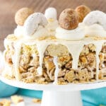 Image of The Ultimate Breakfast Cake on cake stand