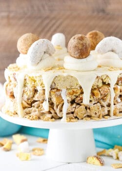 Image of The Ultimate Breakfast Cake on cake stand