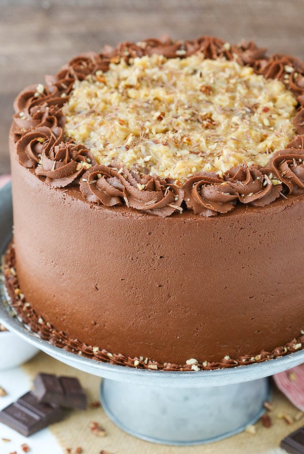 german chocolate frosting without egg yolks