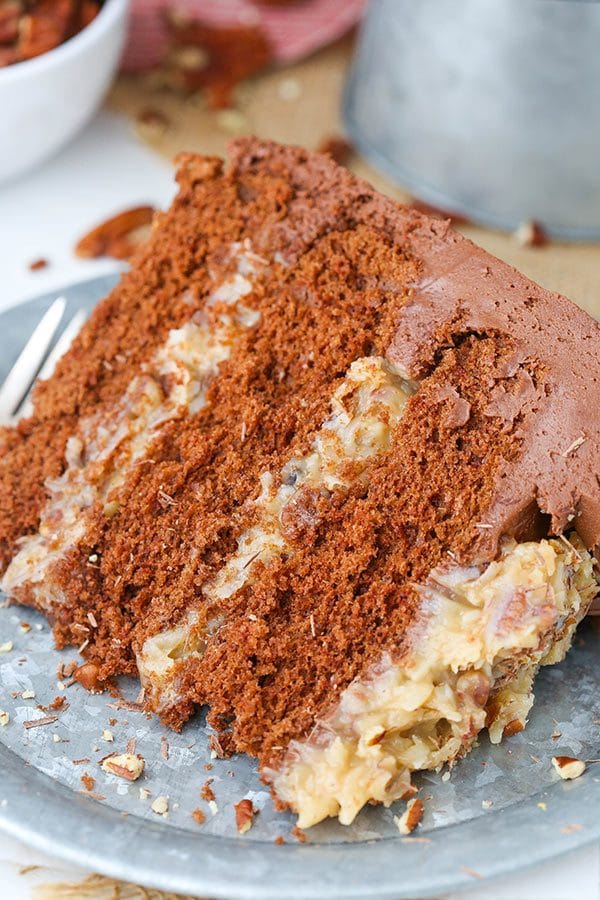 German chocolate layer cake