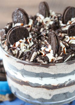 full image of Oreo Cheesecake Brownie Trifle