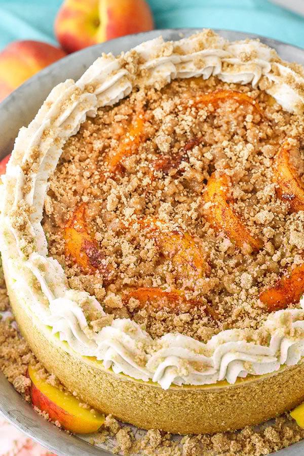 Easy Peach Cheesecake Recipe