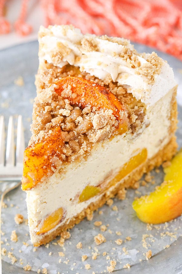 Homemade Peach Cheesecake Recipe 