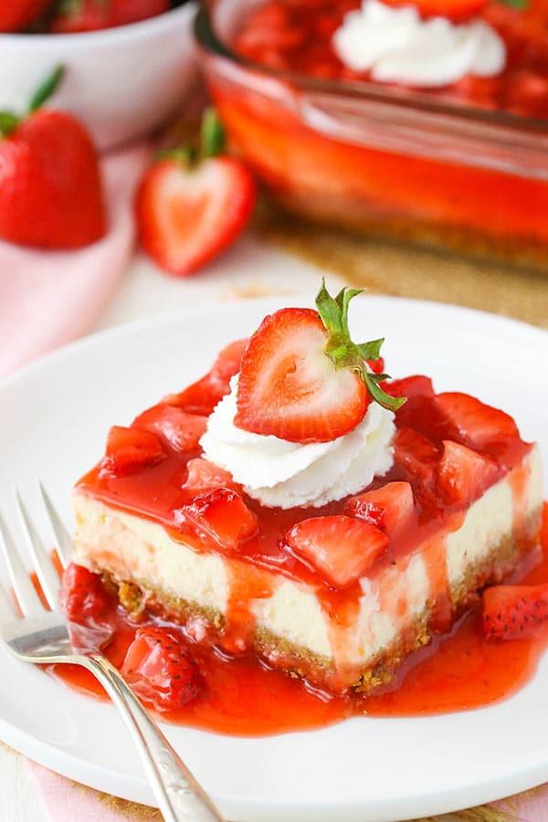 Homemade Strawberry Cheesecake Recipe 