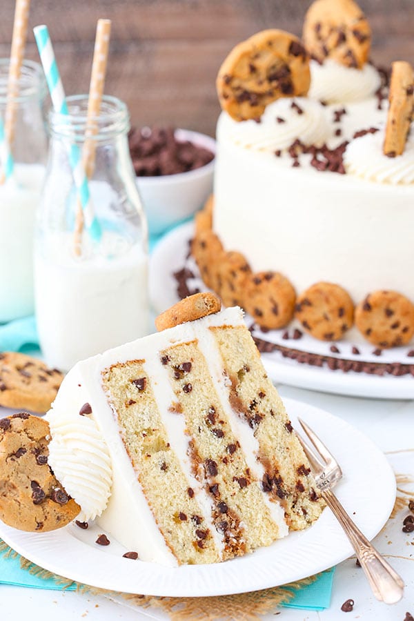 Best Milk and Cookies Layer Cake recipe