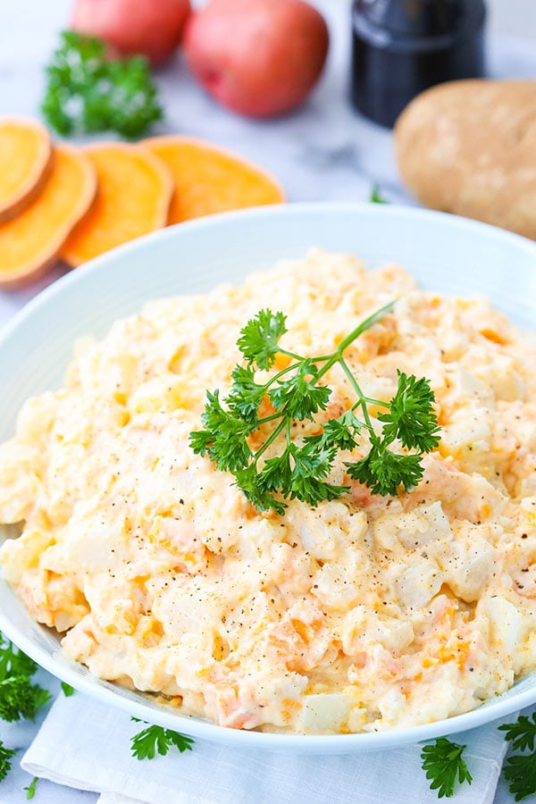 Three Potato Salad side dish