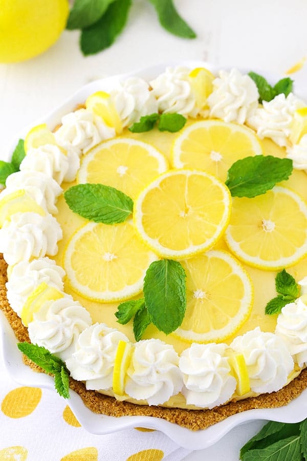 Best Lemon Mascarpone Cream Pie
