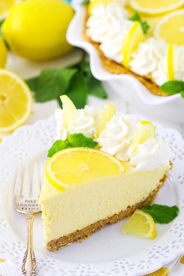 Favorite Lemon Mascarpone Cream Pie