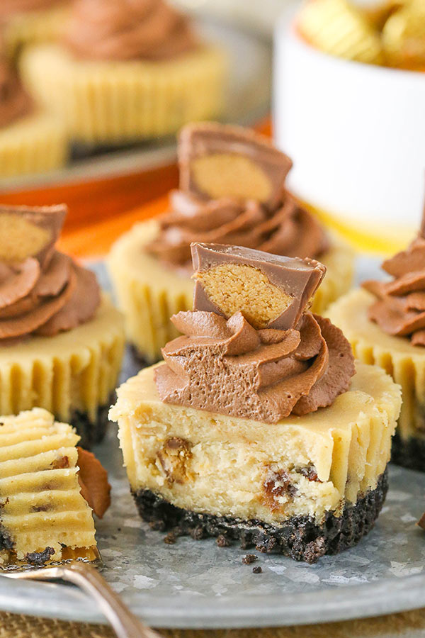 Best Mini Reese's Peanut Butter Cheesecakes