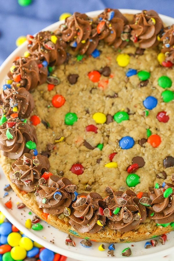 Monster Cookie Cake recipe