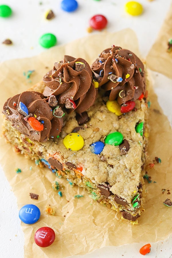 Monster Cookie Cake