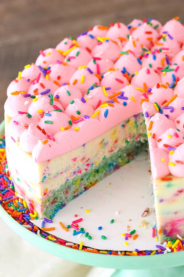 Easy Funfetti Cheesecake Recipe 