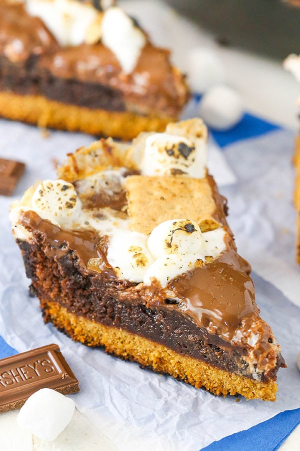 Image of a S'mores Skillet Brownie