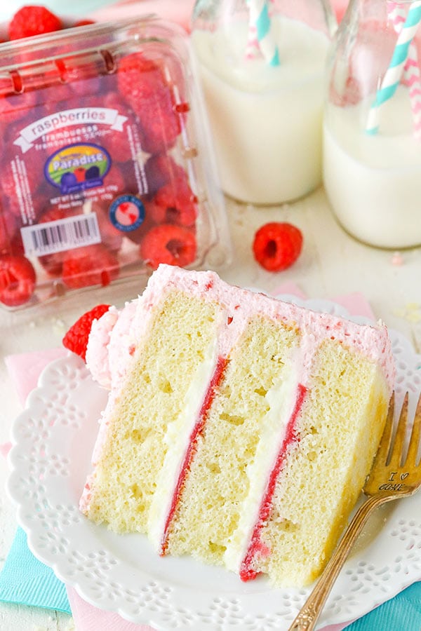 Best White Chocolate Raspberry Mousse Cake