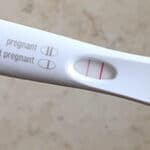 positive pregnancy test