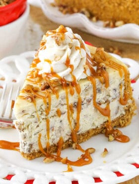 Browned Butter Pecan Cheesecake image