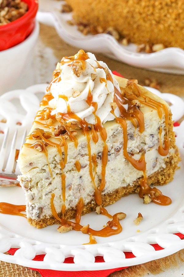 Browned Butter Pecan Cheesecake