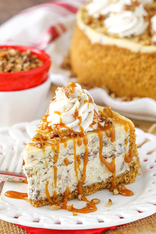 Easy Browned Butter Pecan Cheesecake Recipe 