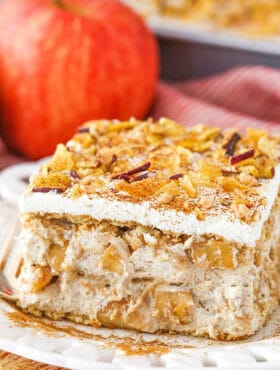 Image of a Cinnamon Apple Icebox Cake